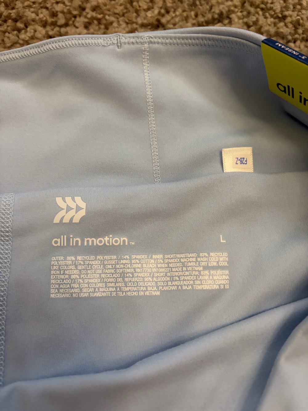 All in Motion size large NWT - Picture 3 of 4